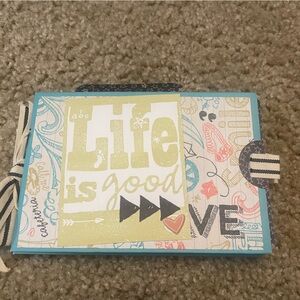 School mini scrapbook